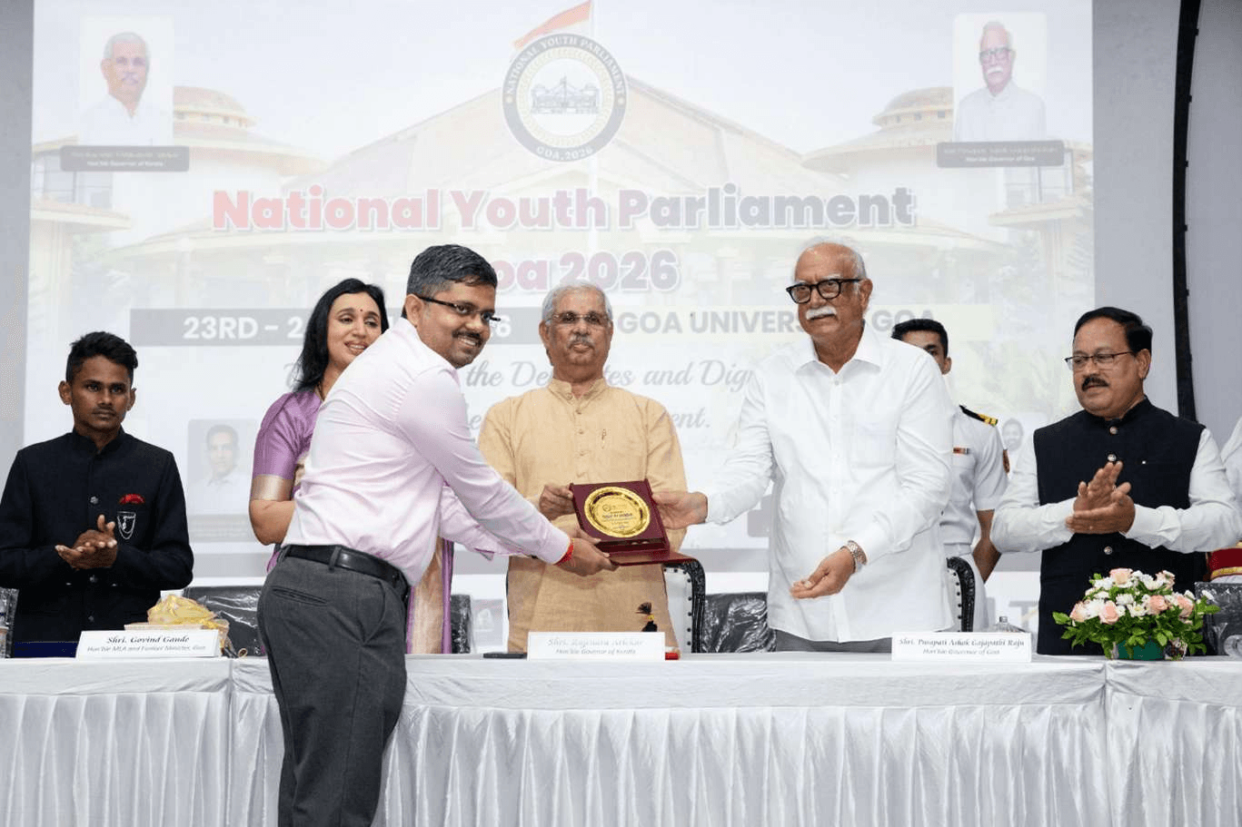 Bihar’s Utkarsh Kishore Honored at National Youth Parliament 2026 for Youth Empowerment and Social Service