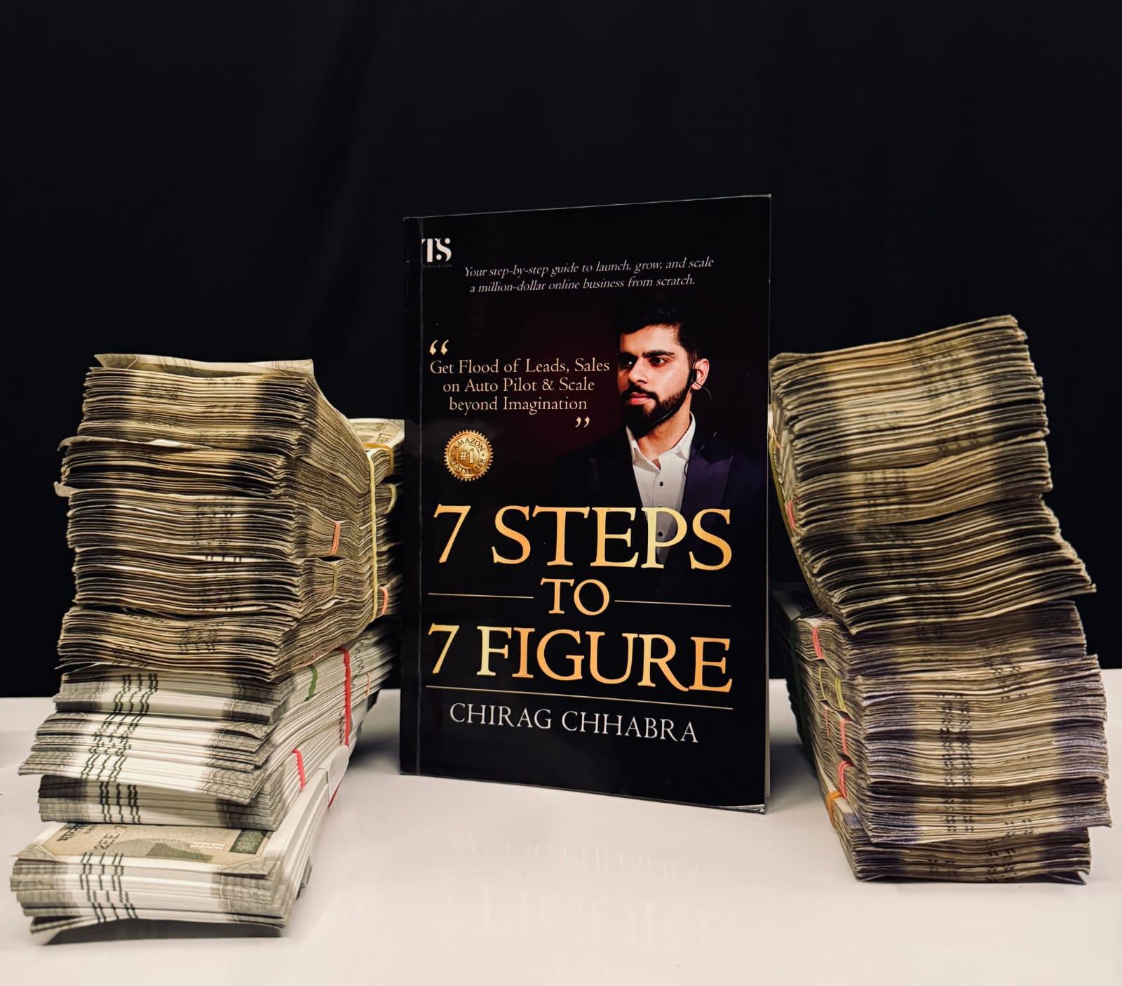 Business Coach Chirag Chhabra Launches His New Book “7 Steps to 7 Figures,” A Practical Blueprint to Build and Scale a Million-Dollar Business