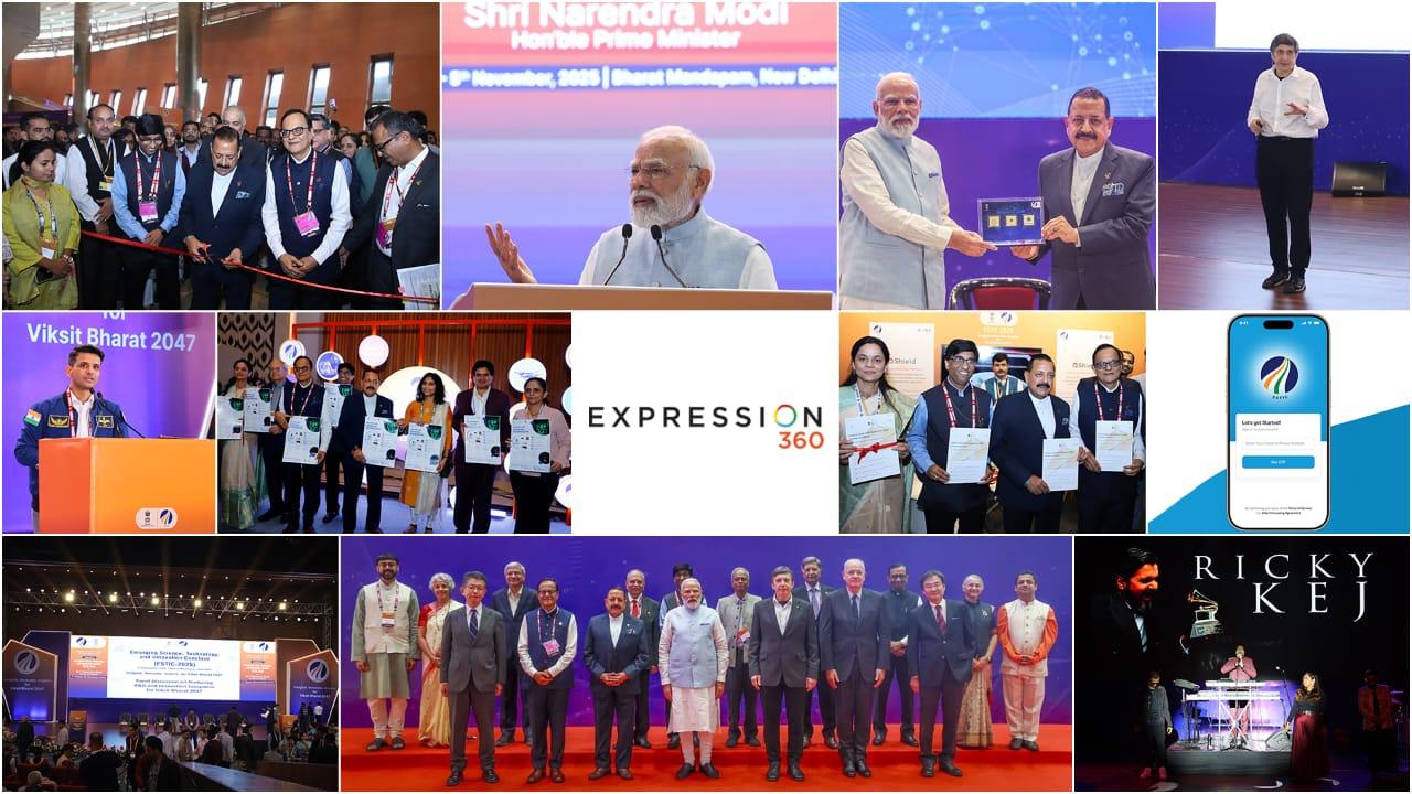Expression 360 Powers the Complete ESTIC 2025 Experience, Bringing IMAGINE–INNOVATE–INSPIRE to Life for Viksit Bharat 2047