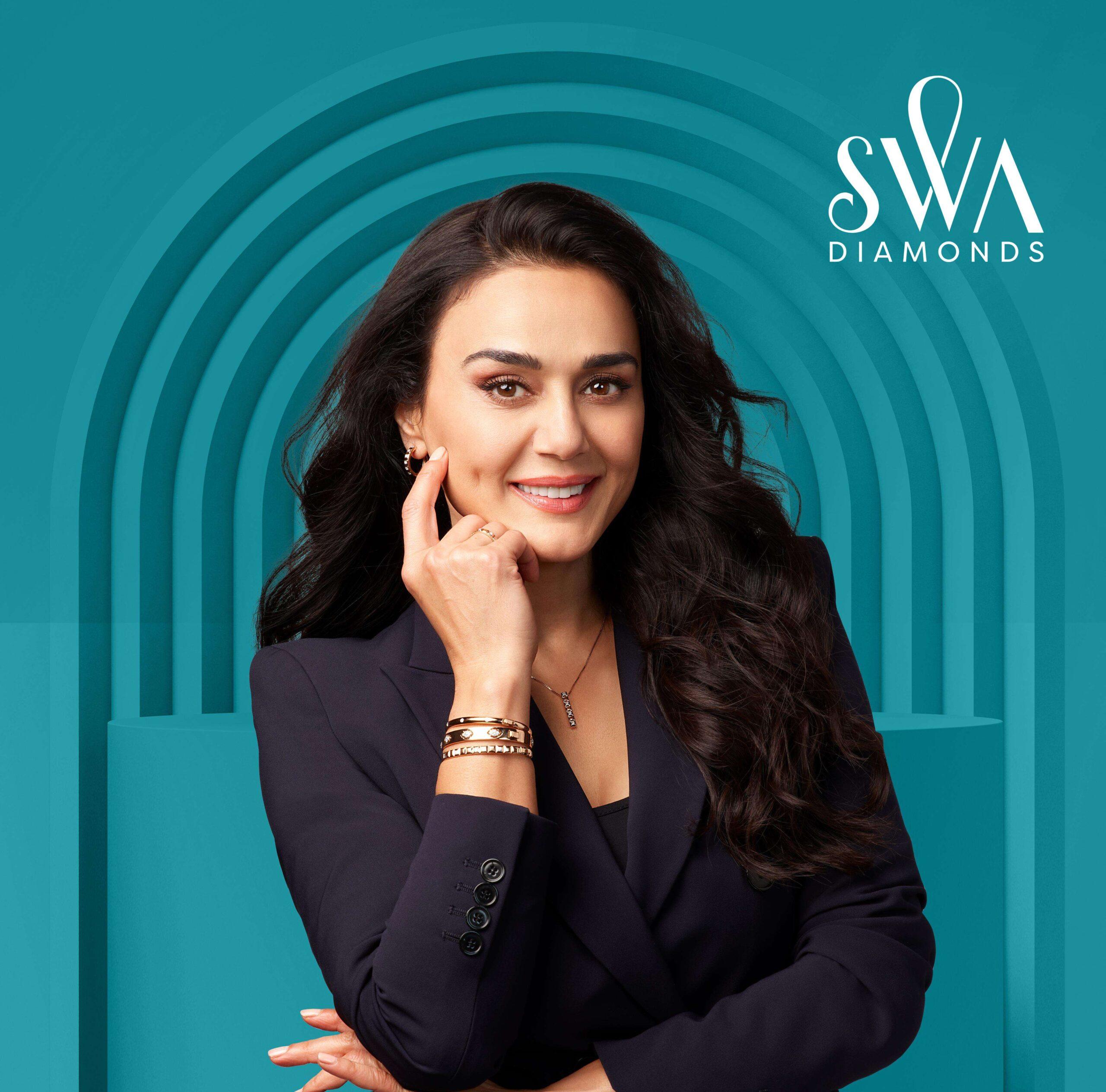 Preity G Zinta Shines as the New Face of Swa Diamonds’ ‘As Real As You’ Campaign