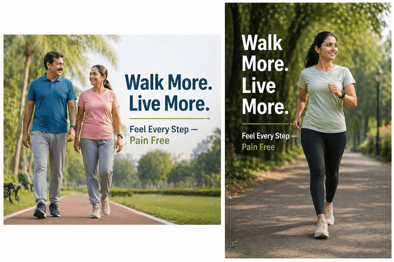 Walk More. Live More. Feel Every Step — Pain Free