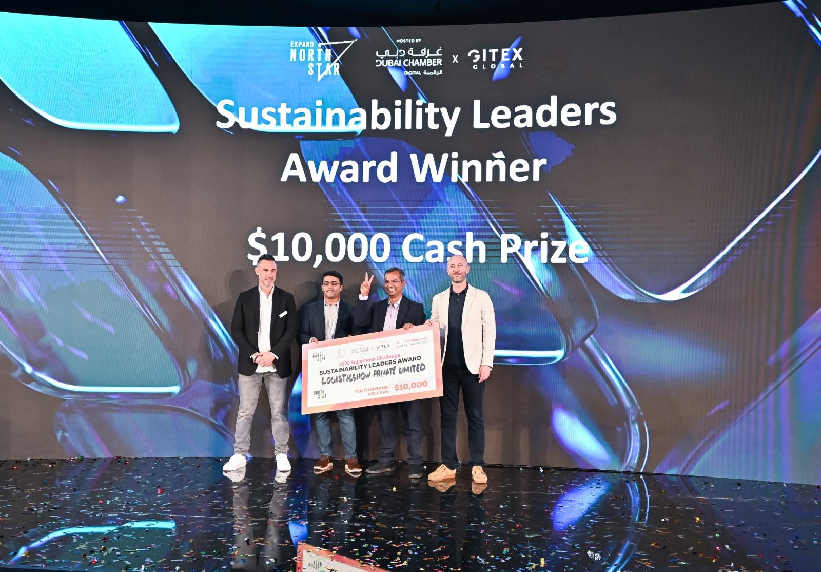 LogisticsNow Wins the Sustainability Leaders Track at Supernova Challenge Dubai 2025