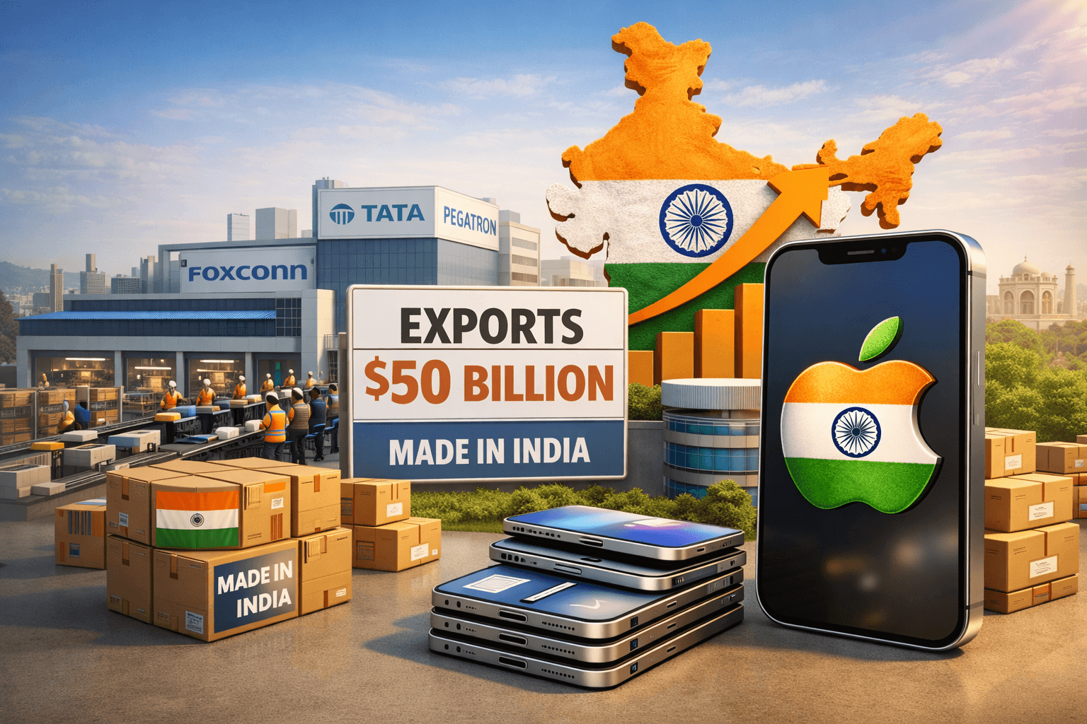 No One Expected This: India’s Biggest Export Isn’t Oil or Diamonds — It’s the iPhone