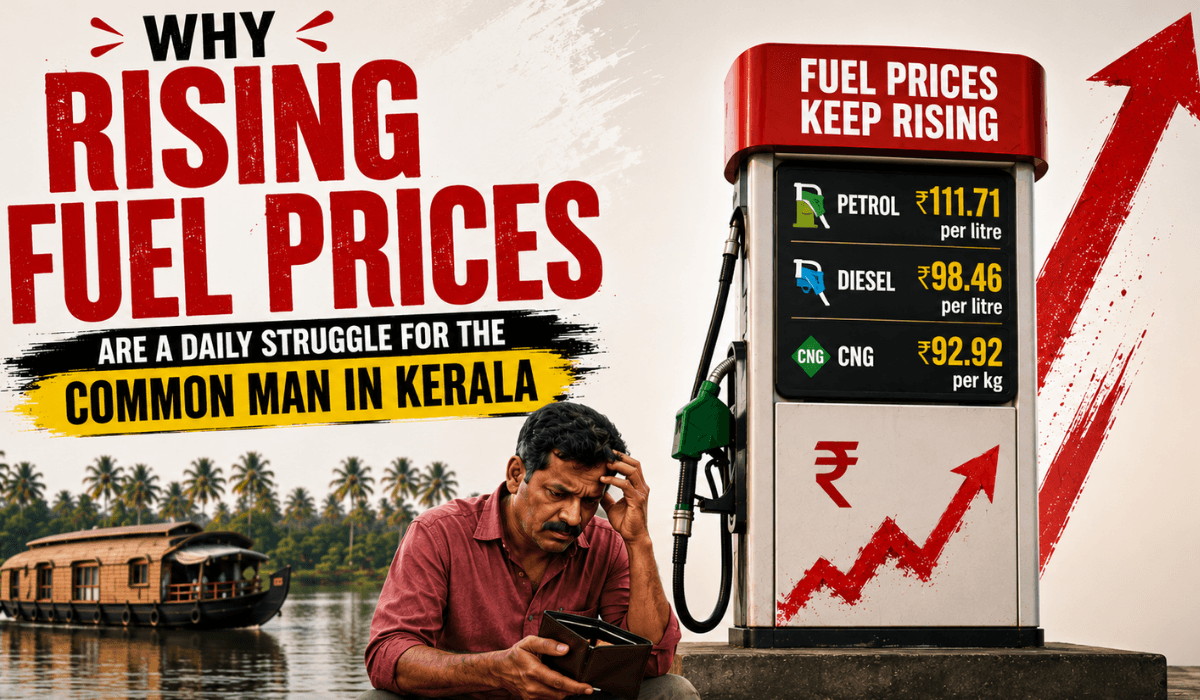 Why rising fuel prices are a daily struggle for the common man in Kerala