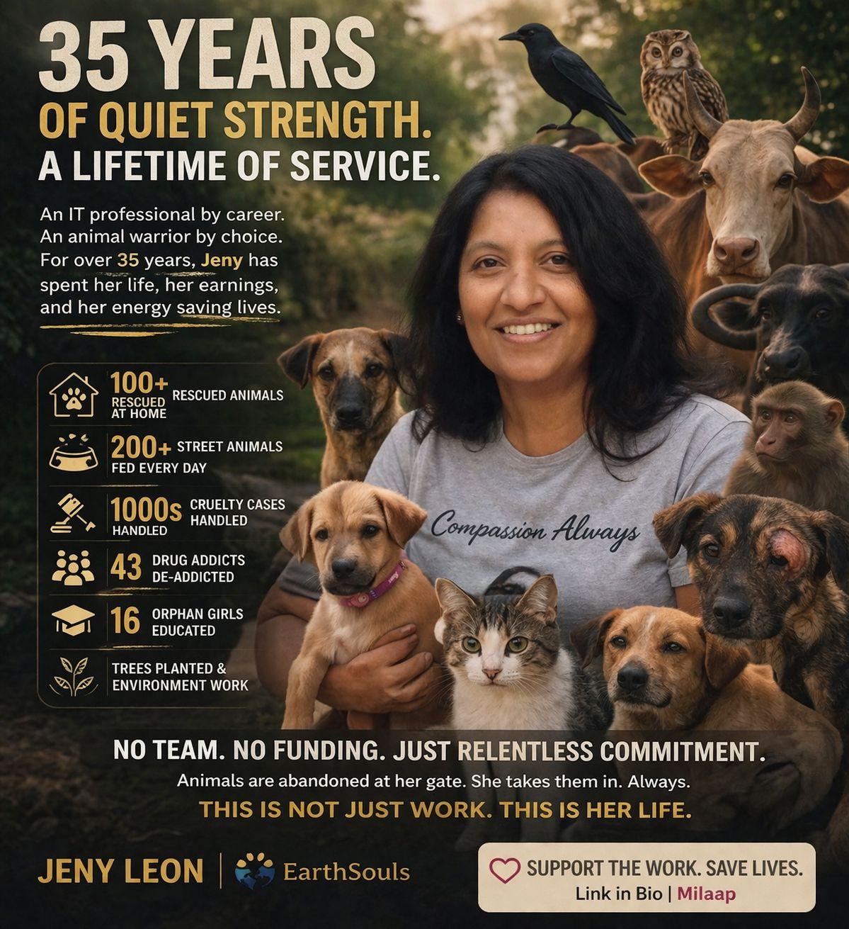 35 Years. Thousands of Lives. One Woman Still Standing Alone.