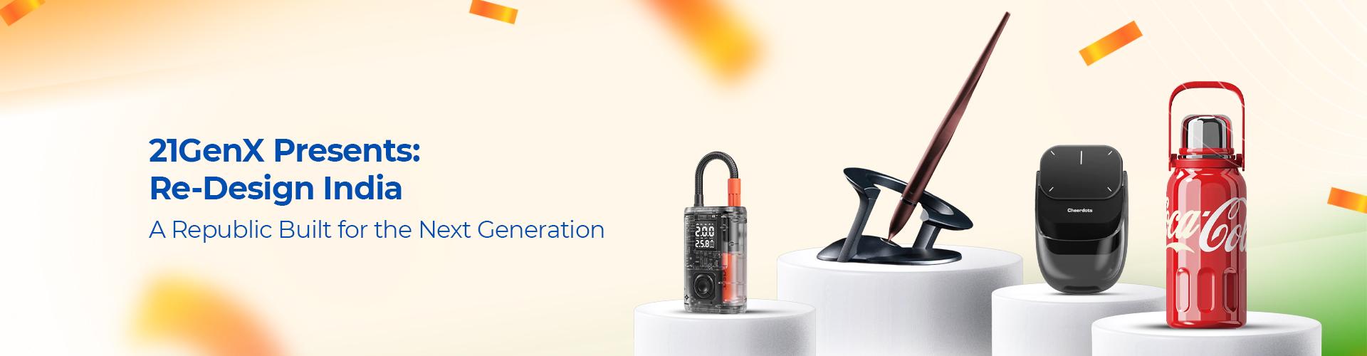 21GenX Unveils Re-Design India Ahead of Republic Day