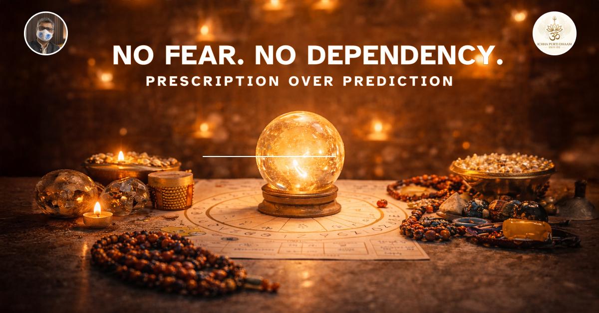 No Fear. No Dependency. Prescription Over Prediction.
