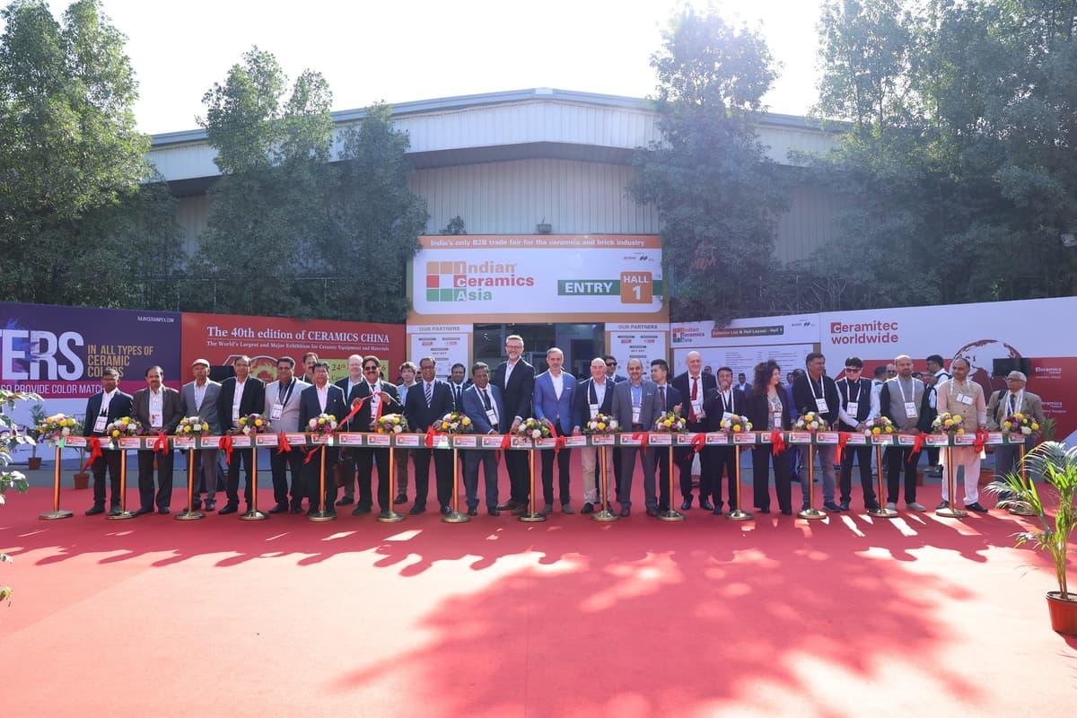 Indian Ceramics Asia 2026 opens with a focus on efficiency, raw materials, and next-stage technology adoption