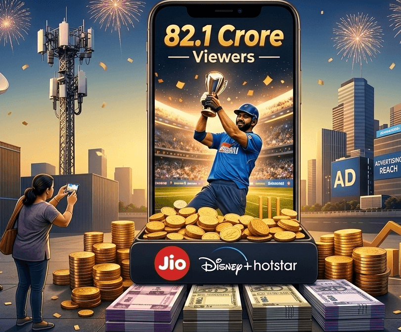 Billions Watched. Millions Streamed– How India's World Cup Win Rewrote the Rules of the Attention Economy