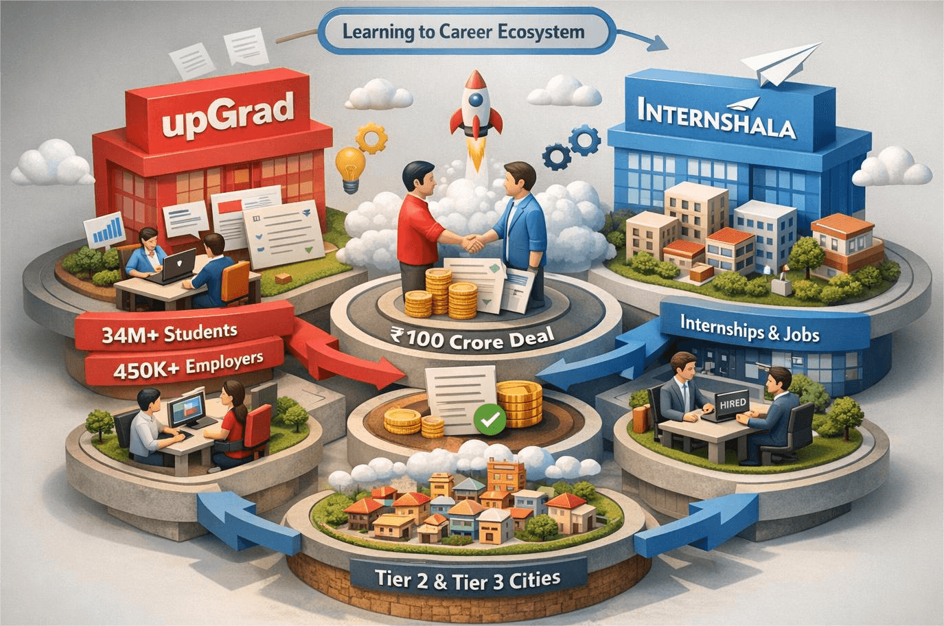 upGrad Acquires Internshala: Building India’s Learning-to-Career Ecosystem