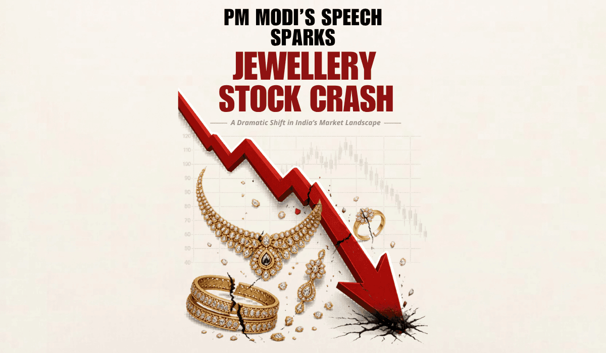 How One Speech By PM Modi Sent Jewellery Stocks Crashing Across The Indian Market