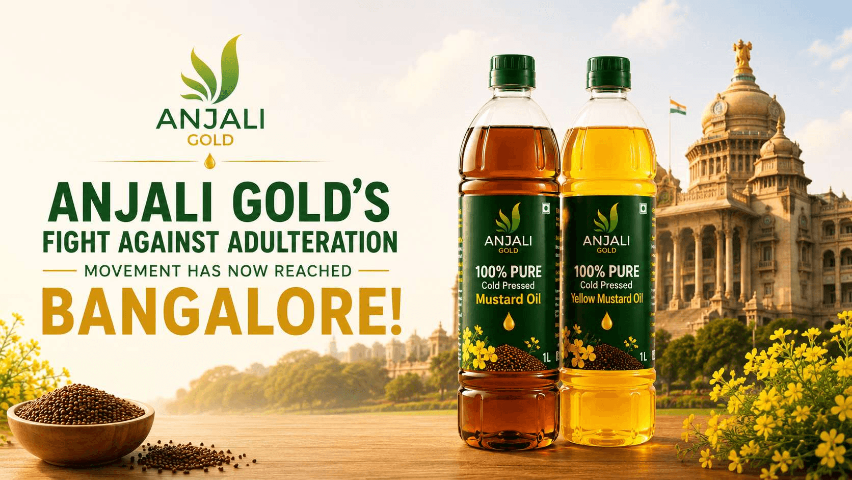 Anjali Gold’s Fight Against Adulteration Movement Has Reached Bangalore