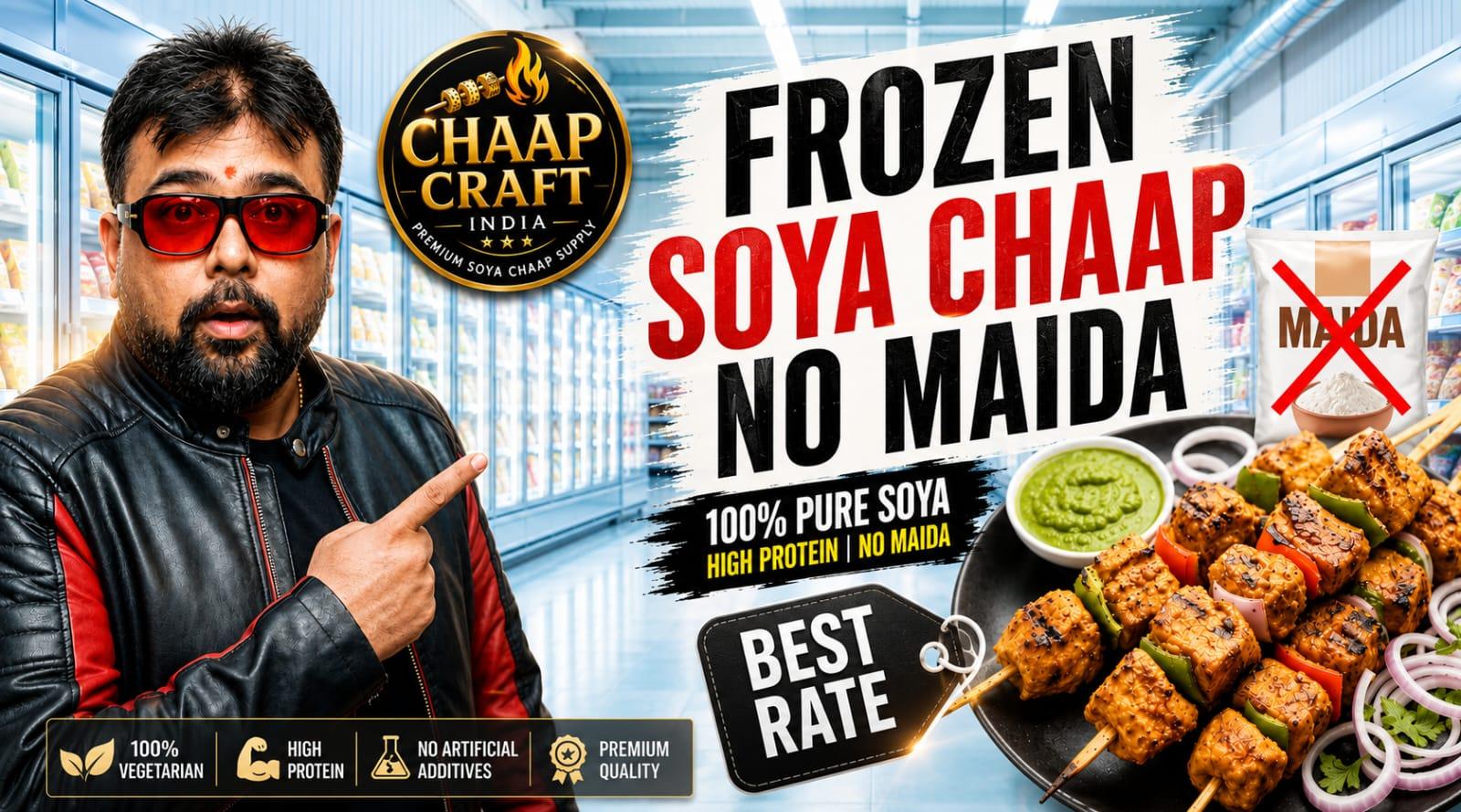 Chaap Craft India Strengthens India’s Premium Vegetarian Food Segment with Innovative Soya Chaap Solutions