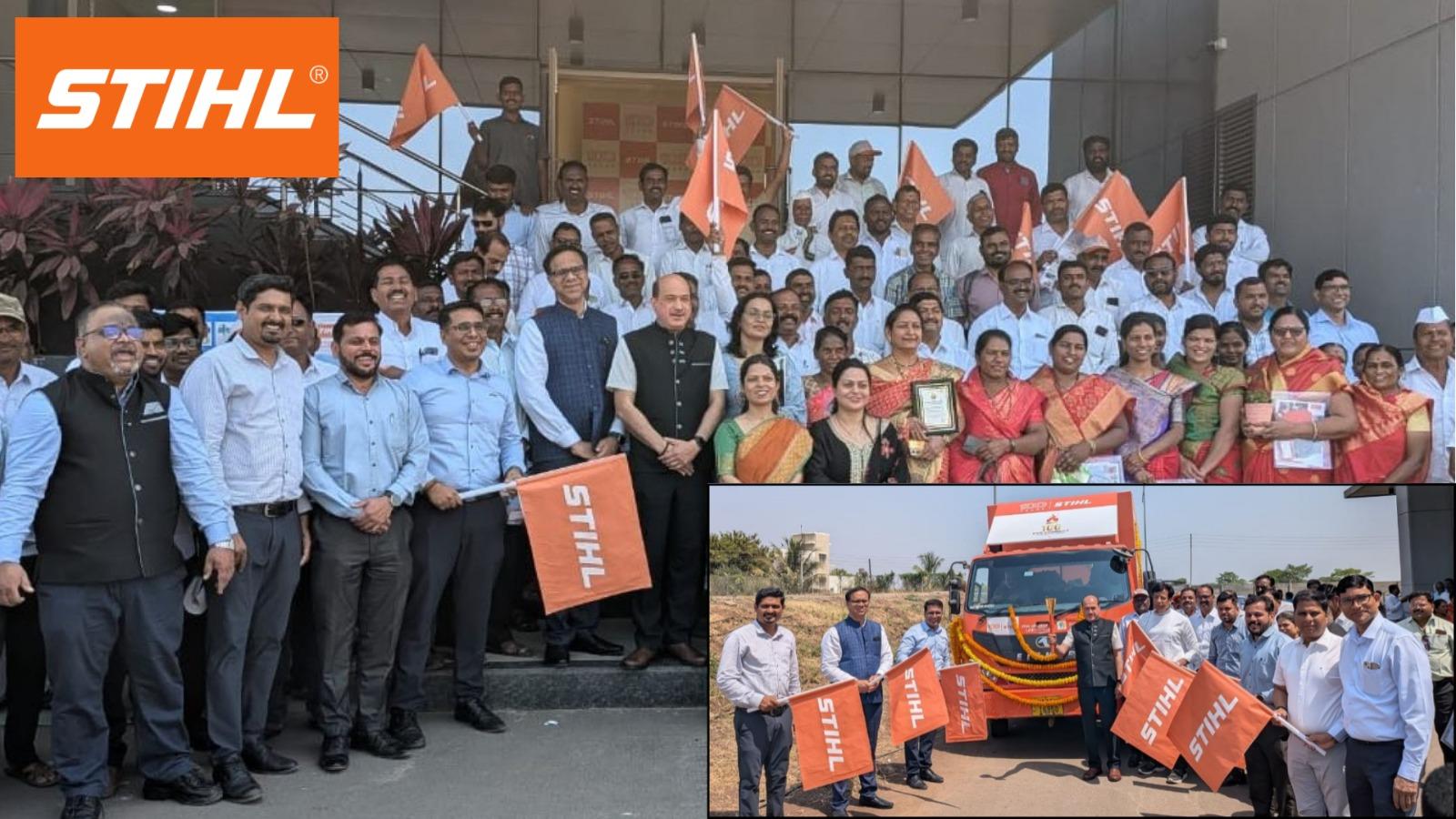 STIHL India Hosts ‘Kisan Samman’ at Baramati KVK; Flags Off Nationwide Parivartan Yatra