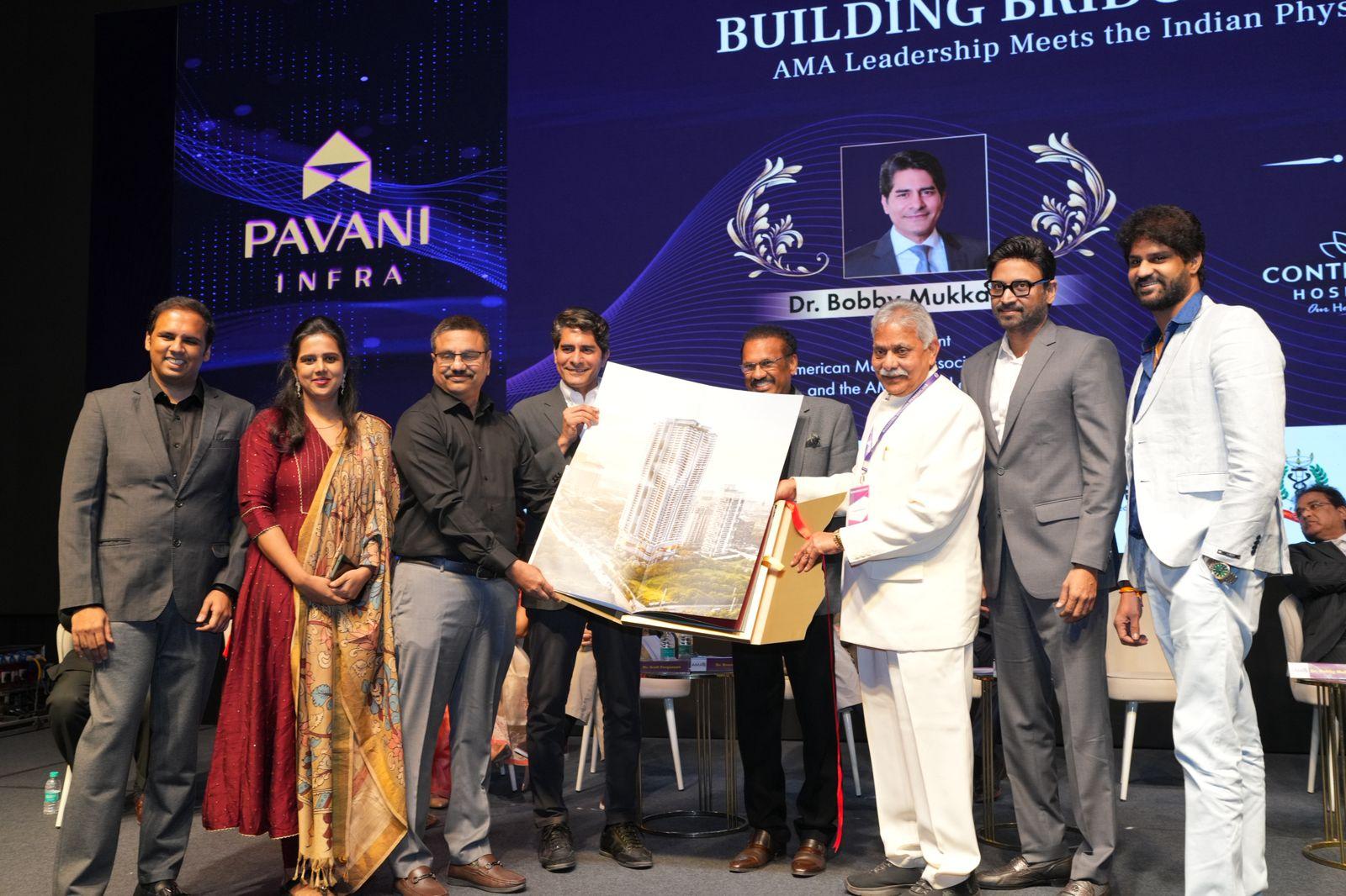 Pavani Infra Unveils ‘Pavani Mirai’ at Indo–US Healthcare Leadership Meet in Hyderabad