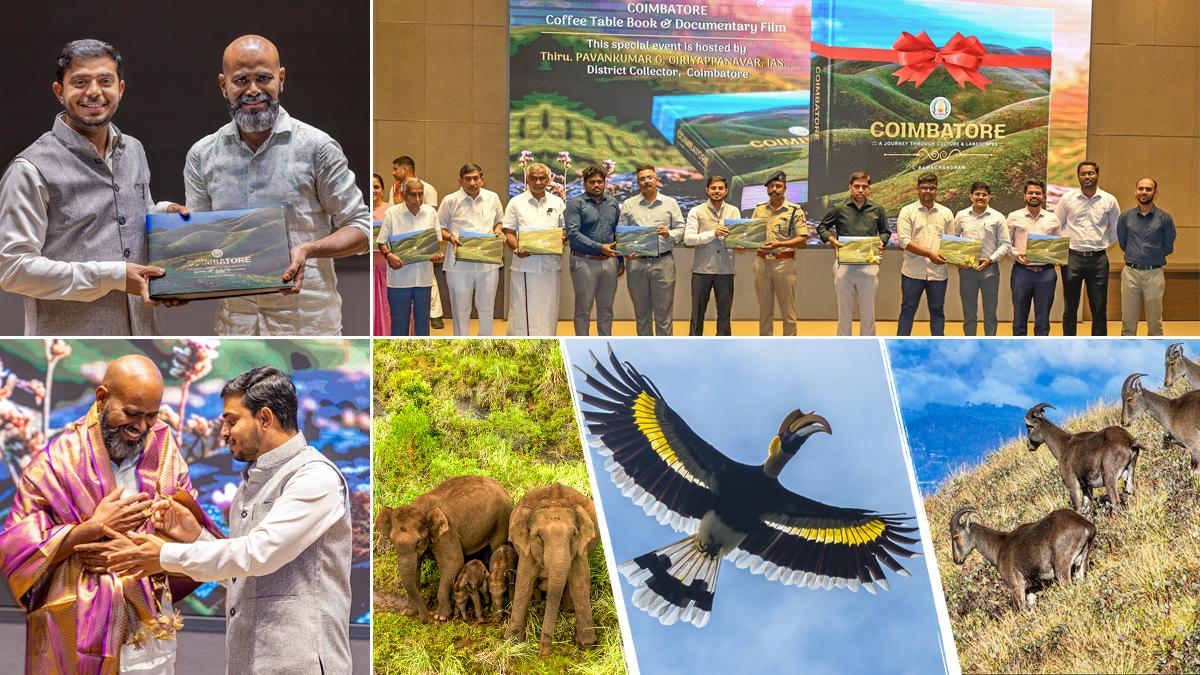 Dr. L. Ramachandran’s “Coimbatore – A Journey through Culture and Landscapes” Coffee Table Book and Documentary Launched