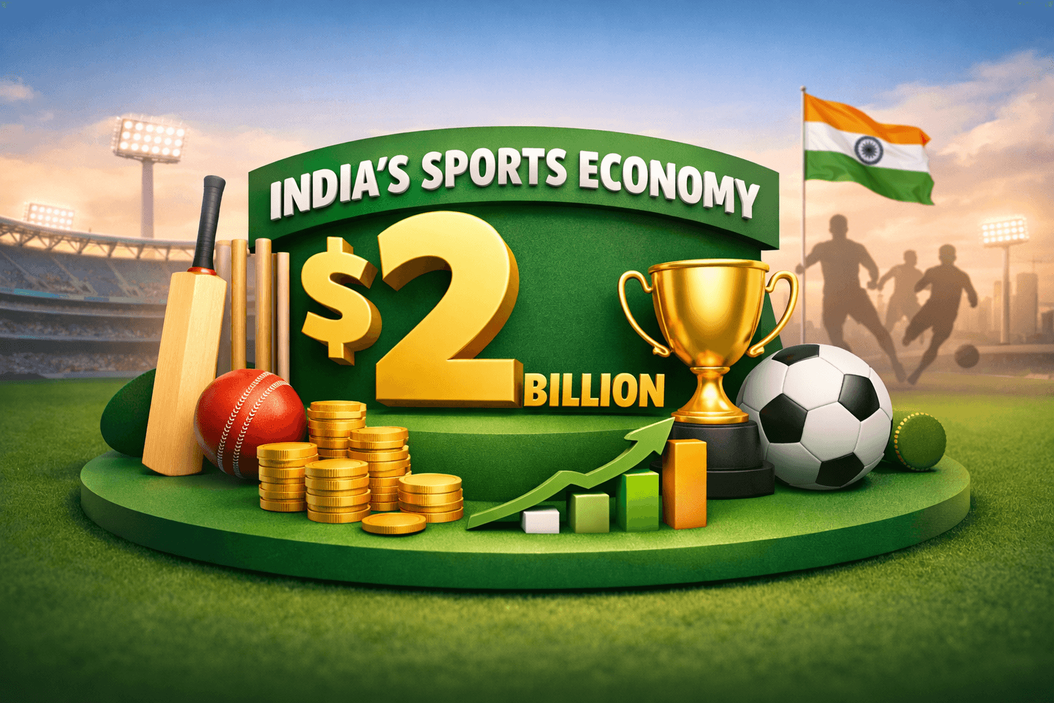 India's Sports Economy Crosses $2 Billion for the First Time