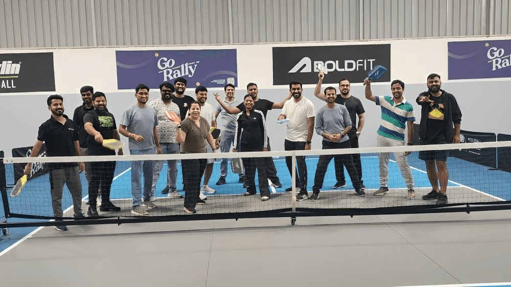GTM Unbound Brings Founders Together for a Pickleball Morning in Bengaluru in partnership with Xflow and FinStackk