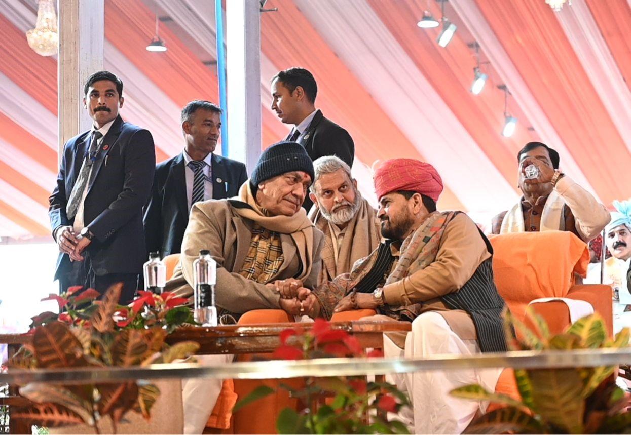 3rd Day of Ram Katha on 4th January Held in Ayodhya Under the Presence of Brij Bhushan Sharan Singh Ji with Focus on Youth Empowerment