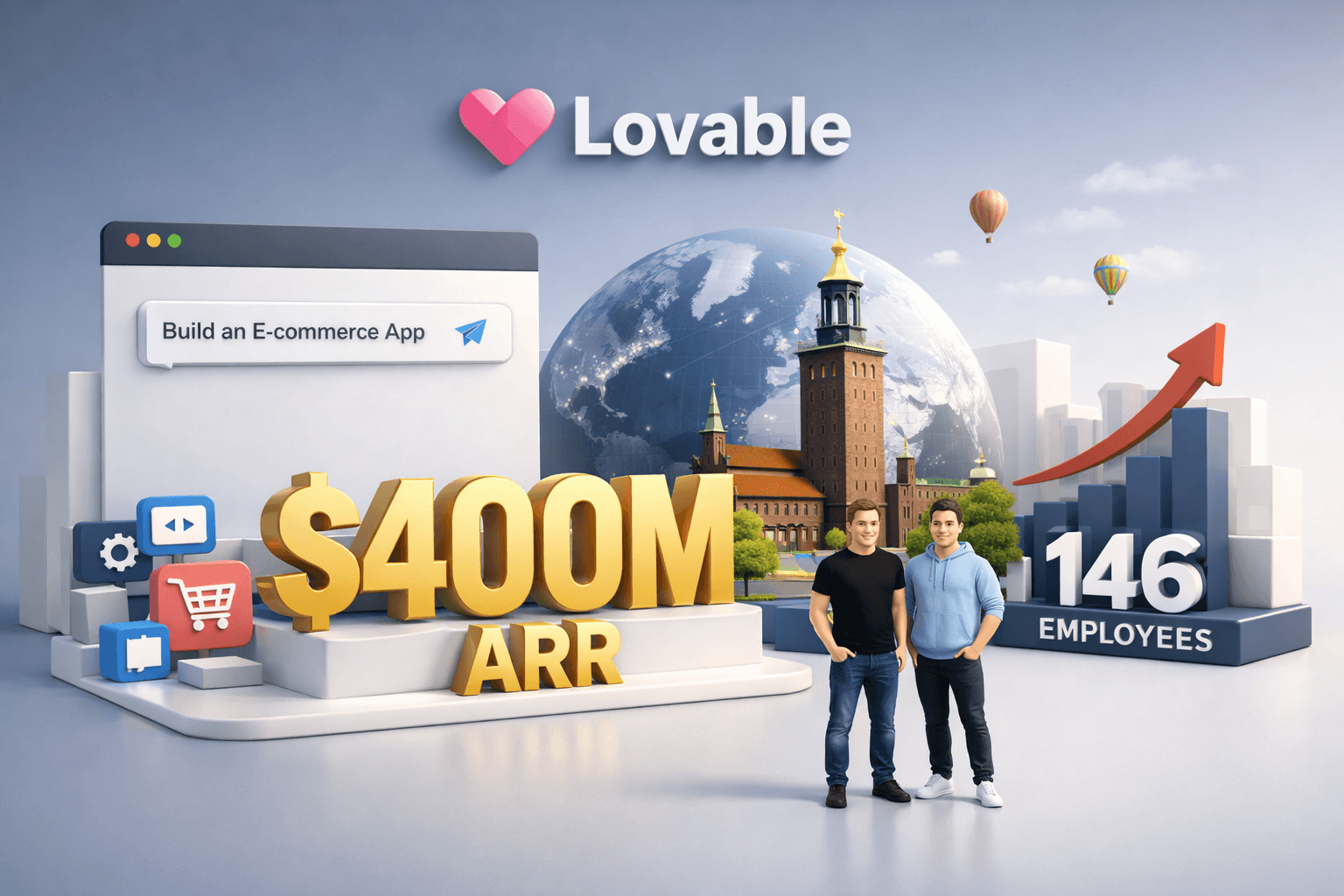 Lovable Hits $400M ARR With Just 146 Employees — And It's Rewriting Every Rule in the Startup Playbook