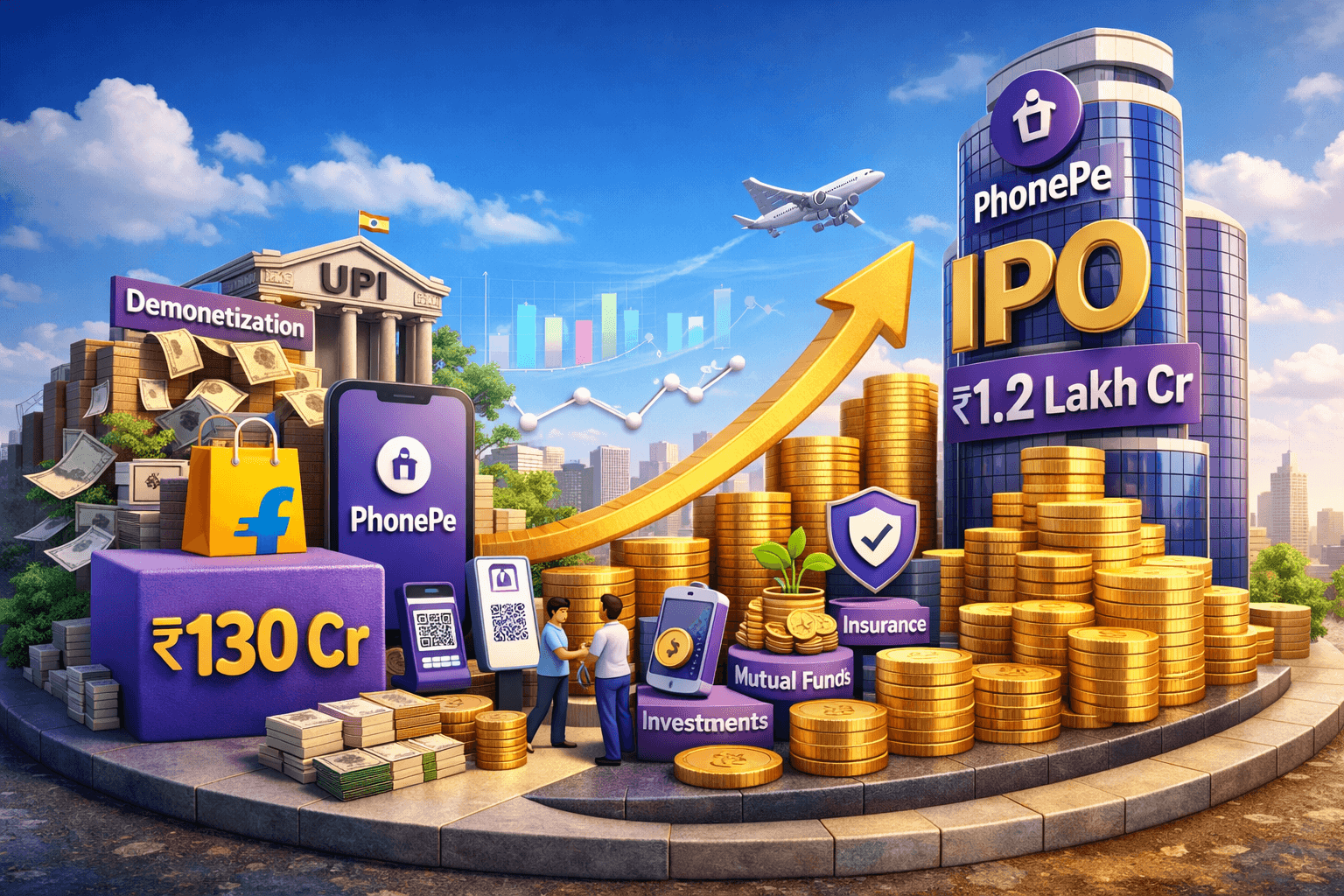 What Turned ₹130 Crore into ₹1.2 Lakh Crore? The Rise of PhonePe as a Fintech Giant