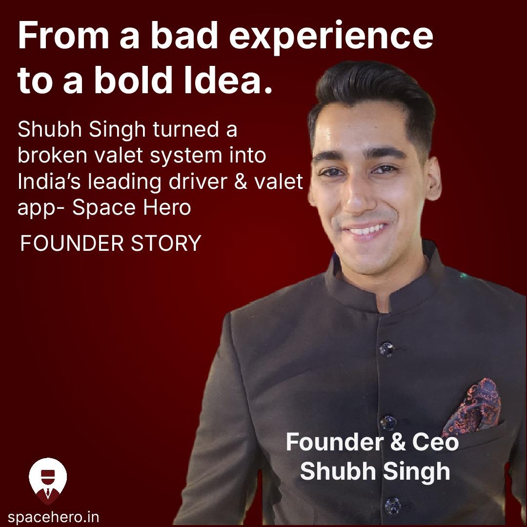 Founder building India’s biggest parking-tech company Space Hero