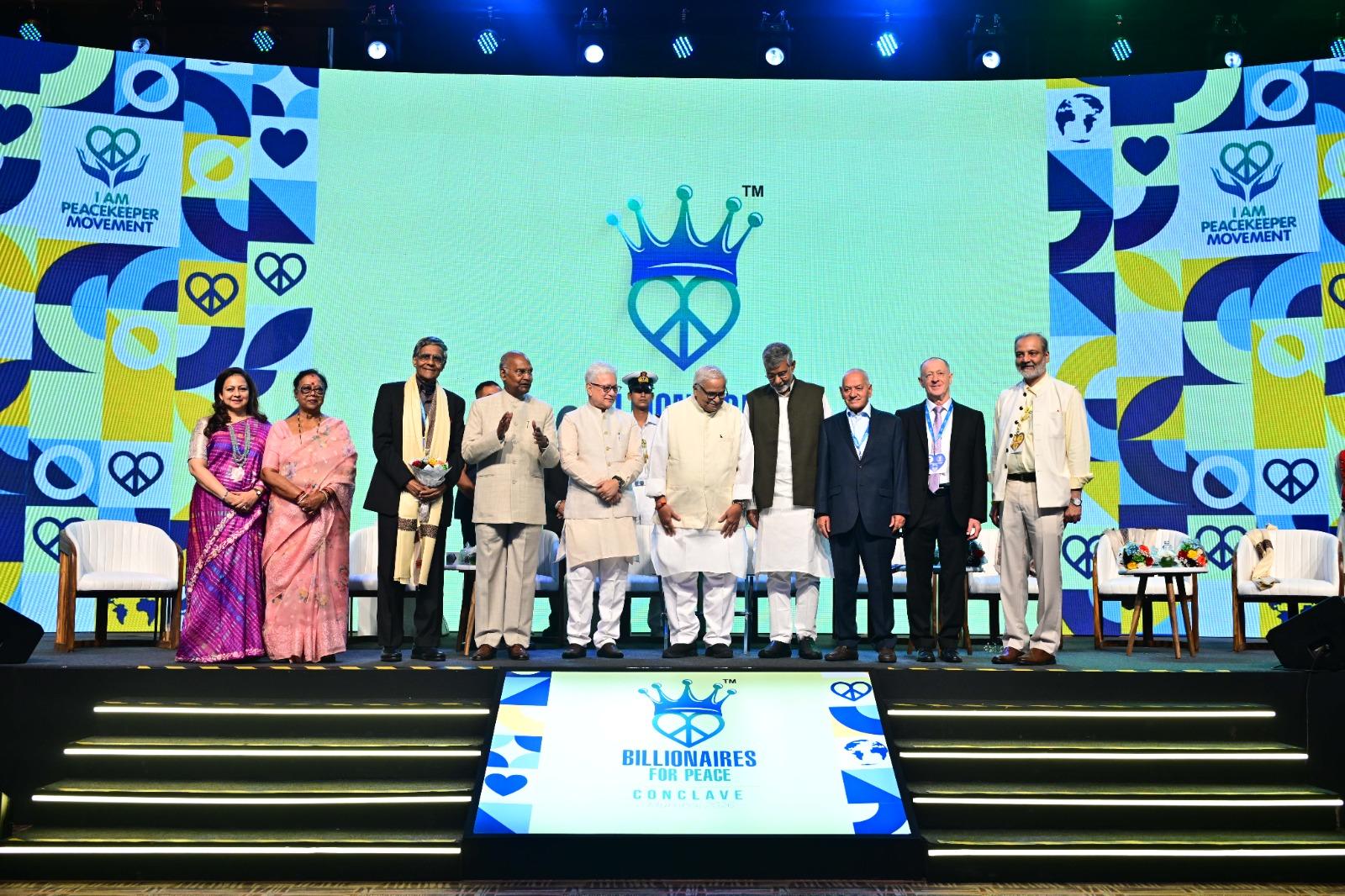 Billionaires for Peace Conclave Concludes Successfully in Mumbai, Bringing Together Global Leaders,Nobel Laureates and Changemakers