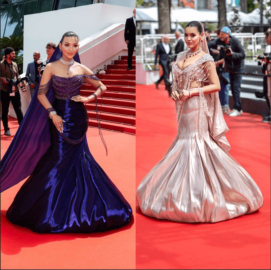Couture and Culture: Urmimala and Snigdha Baruah Elevate Assam on Cannes’ Red Carpet