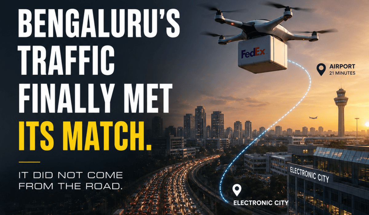 Bengaluru's Traffic Finally Met Its Match. It Did Not Come From The Road.