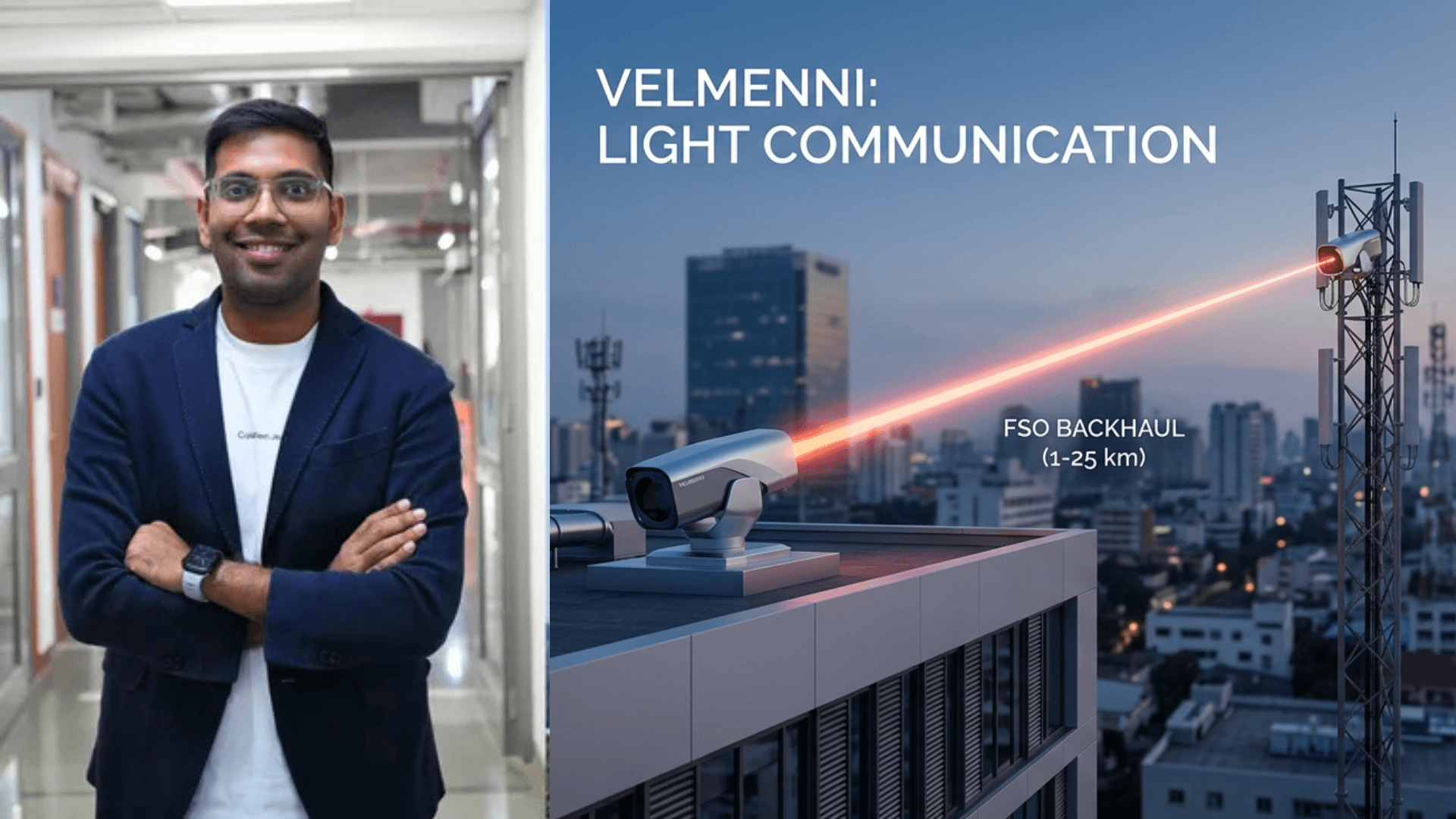 VELMENNI RAISES Rs 30 CRORE IN PRE-SERIES A ROUND TO SCALE LIGHT-BASED WIRELESS COMMUNICATION TECHNOLOGY