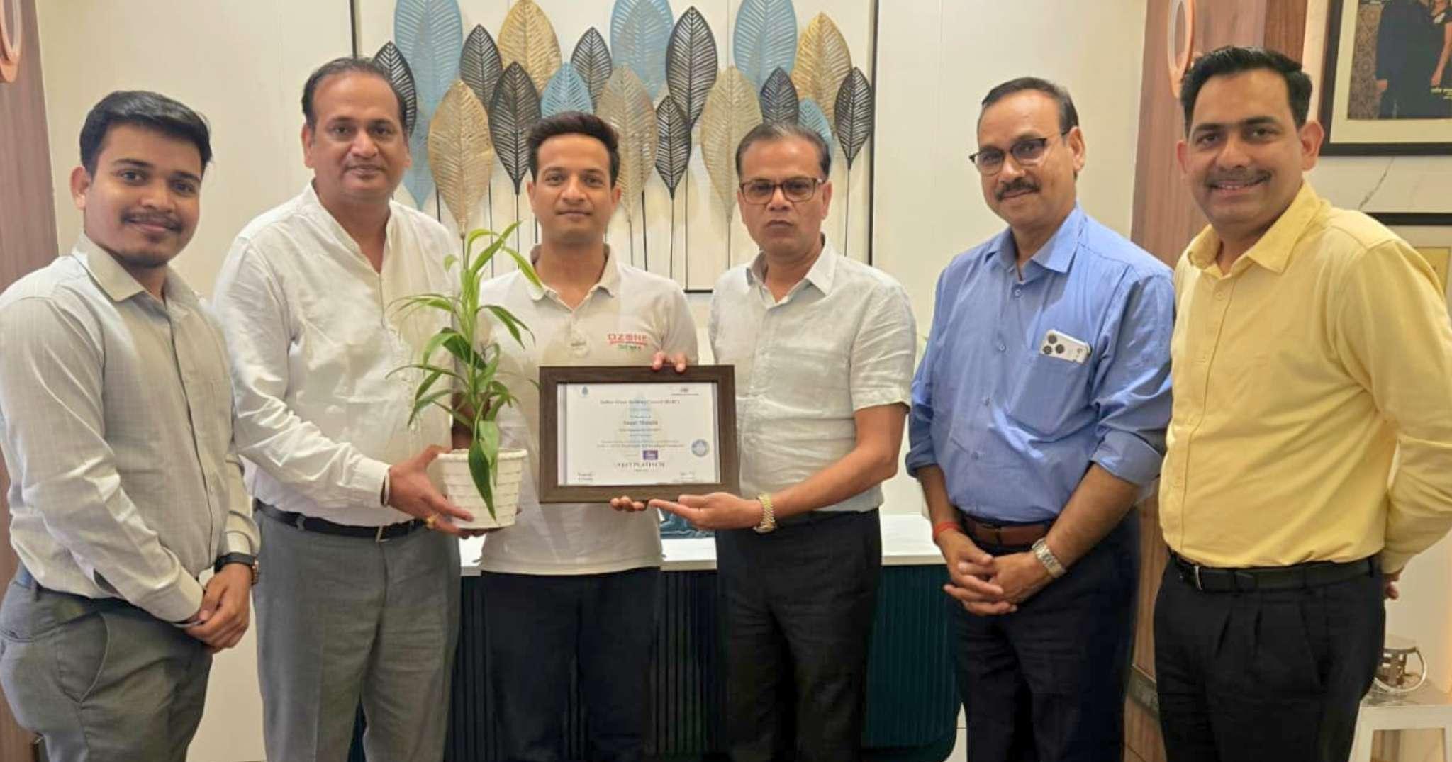 Ozone City Aligarh Sets a New Benchmark in Sustainable Living with Platinum Recognition