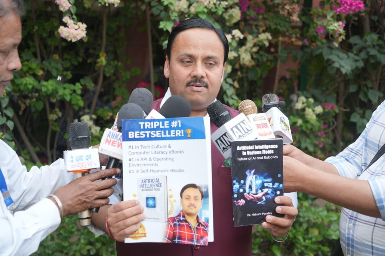 Dr. Nishant Pandey’s International Bestseller on AI Earns Global Recognition, Highlighted by Forbes America