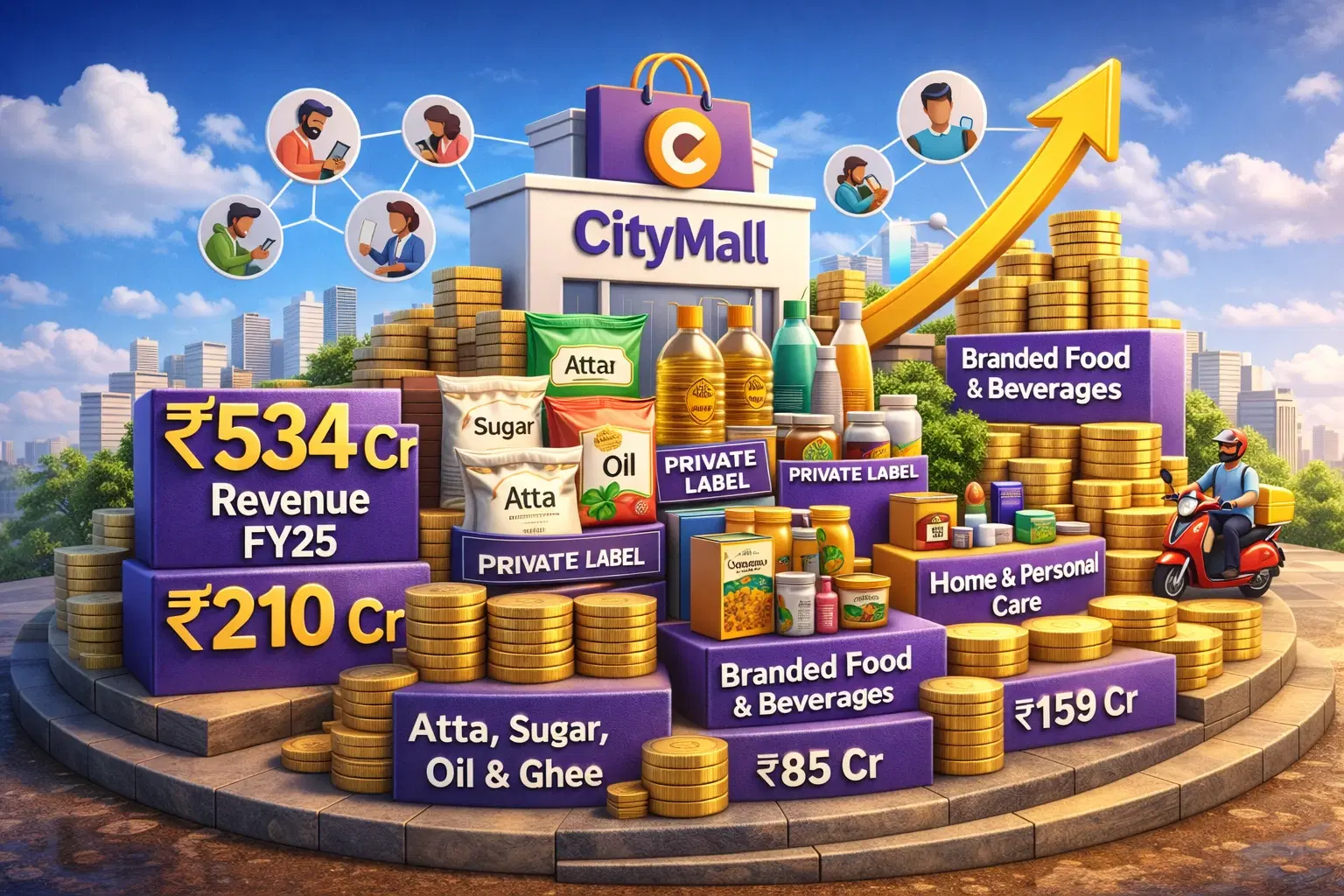 From Social Experiments to ₹534 Cr Revenue: Inside CityMall’s Genius Grocery Pivot