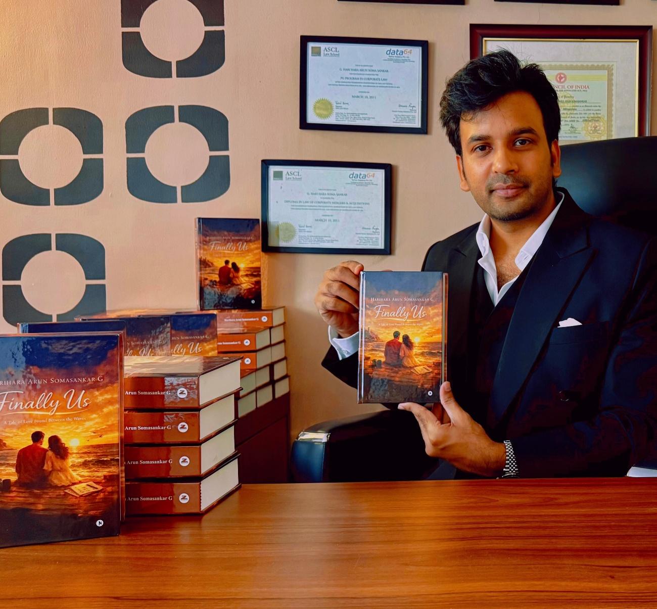 International Lawyer Harihara Arun Somasankar G Announces the Launch of His New Novel